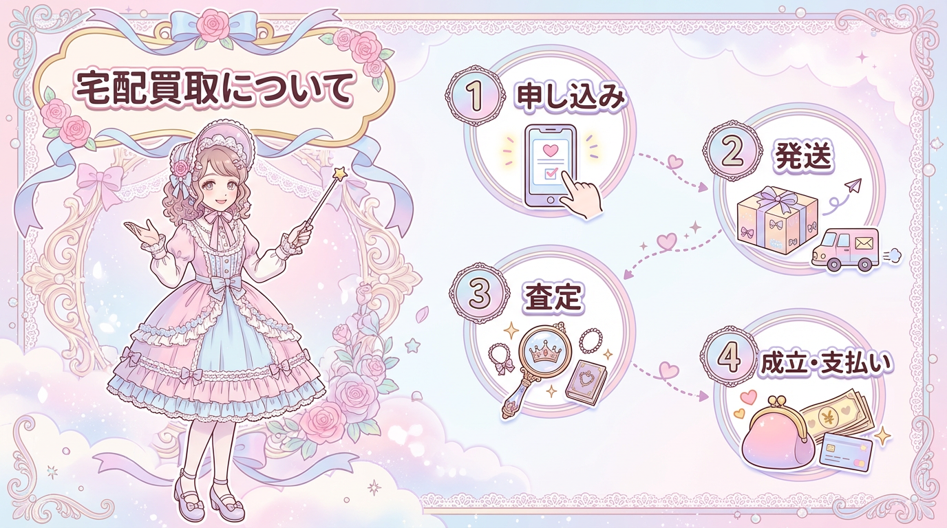 宅配買取について